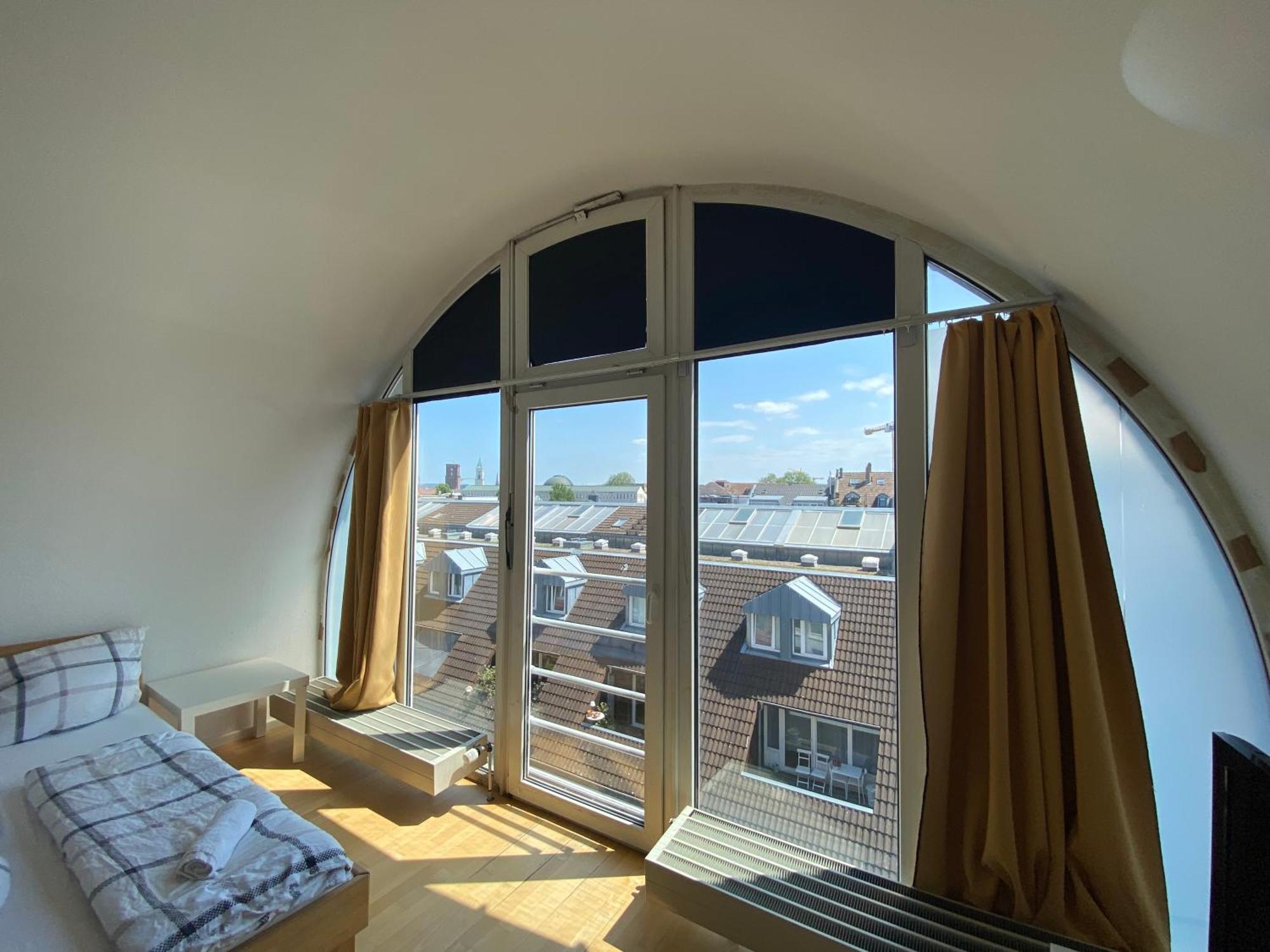 Simplex Apartments Am Ludwigsplatz Karlsruhe Dış mekan fotoğraf